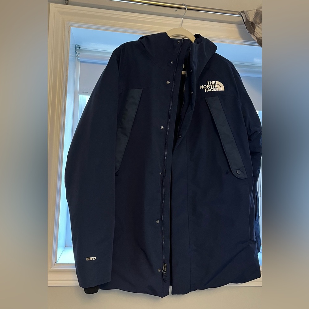 The North Face Men's Arctic Parka (Jacket), blue, size M